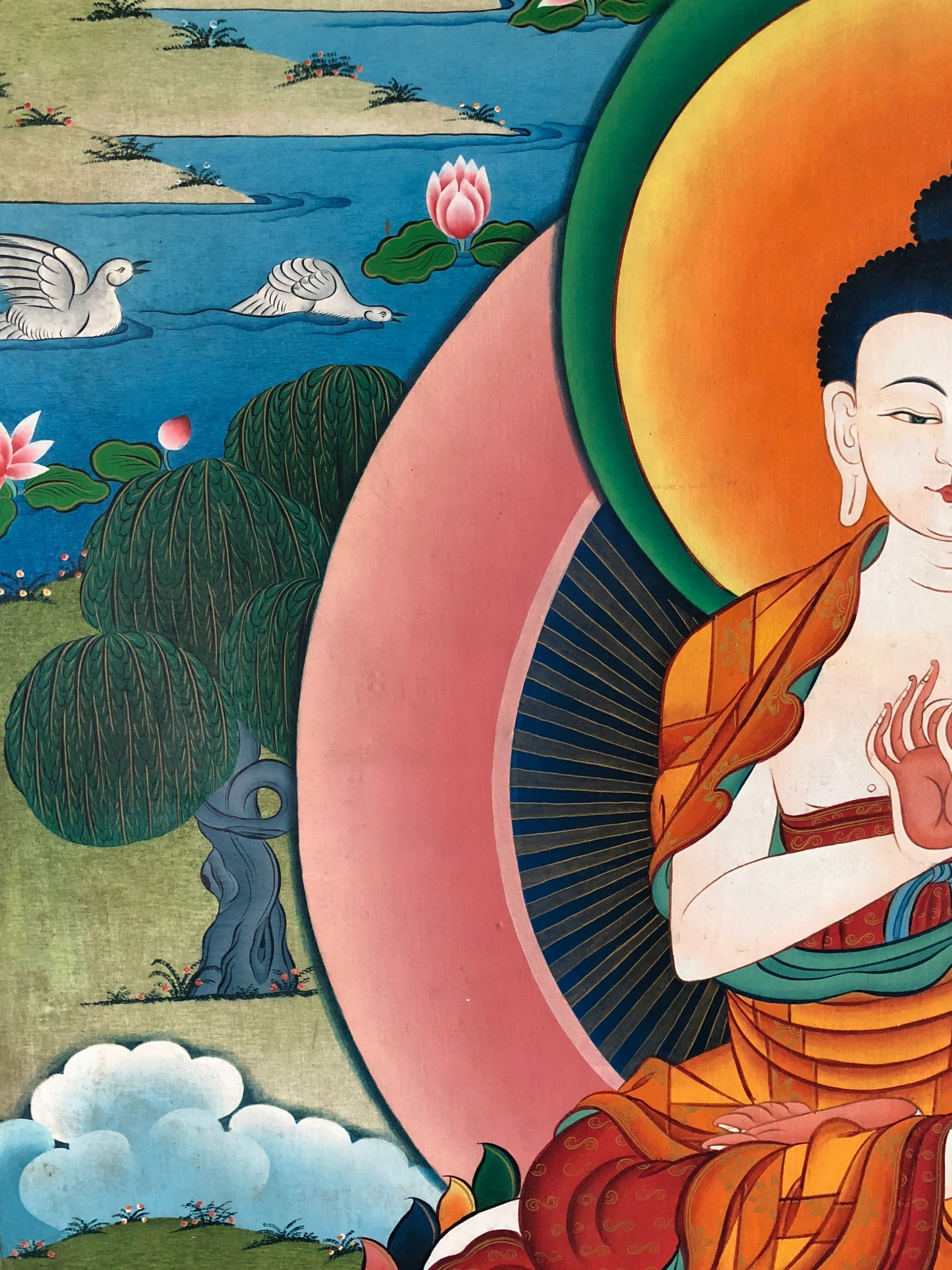 Buddha seeking enlightenment - The fundamental questions